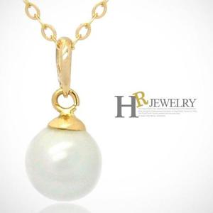 [호림쥬얼리]14K정품)히트)기본아이템(HR)14K 7mm 핵진주 펜던트