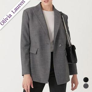 [올리비아로렌][올리비아로렌] 오버숄더 피크드카라 자켓 VOCFU3F8211