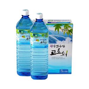 광양 백운산 고로쇠 수액 1.5L*6개