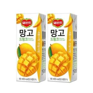 [롯데]롯데 델몬트 망고 드링크팩 190ml x 48 무배 (9142731)