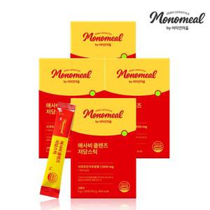 비타민마을 모노밀 애사비 클렌즈 저당스틱 5g x 30포 4박스 (총 120포)