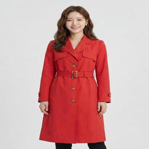 [조이너스][조이너스]누빔 미디 트렌치 코트-JS23CH9002309A