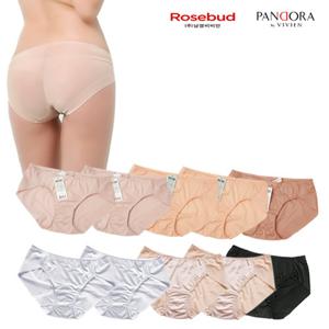 [무료배송] 판도라/보디가드/로즈버드 티나지않는 여성 노라인 헴팬티5종 택1 (90~105)