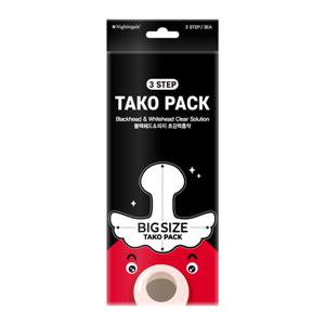 [나이팅게일]3단계 슈퍼사이즈 문어 흡착팩 타코팩 (3회분)