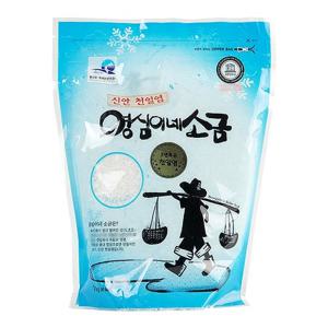 [지투지샵] 3년숙성 천일염 가는소금 500gx3팩