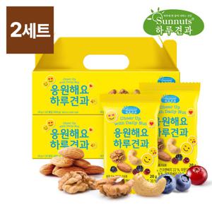 [하루견과] 응원해요하루견과 20입x2세트 (총40봉) /블루베리&견과류