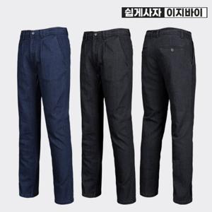 이지바이 시원튼튼 중년 남성 봄 여름용 작업복 스판 데님 청바지(SI41LP029M)