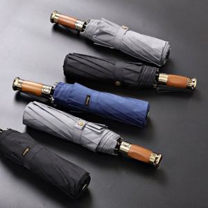 프리미엄 대형 3단자동우산 우드그립 3컬러 (3301)  남자우산