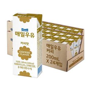 매일 멸균우유 커피맛 200ml X 48팩