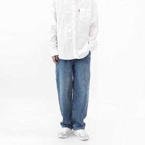 [스콰즈]청바지 SSIP006 1COLOR 남성 빅사이즈 세미와이드 사계절 데님팬츠
