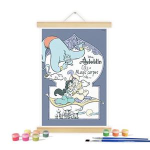 디즈니 그림그리기 세트 알라딘 행잉 20x30