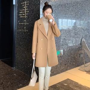 [블랙퀸] 마감할인 디아린 데일리 모직 하프코트 blk002706