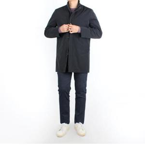 트레몰로 HC09 스탠카라 트렌치 코트 (주)세정 인디안 남성 봄가을 네이비