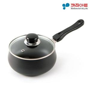 키친아트 쥬노 블랙 경질냄비 편수냄비 20cm (WBDDF48)