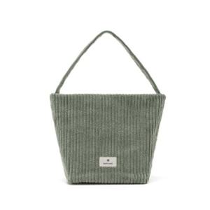 스노우피크 코듀로이 마이크로 토트백 BB S24FWFTB62 GN LE MS PO