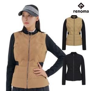 레노마 골프 여성 핫멜팅 하이브리드 거위털 패딩 점퍼 M/8302