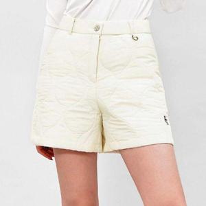 [체스]겨울패딩반바지 소베로 여성골프 퀄팅패딩 반바지 여자패딩바지 골프겨울반바지