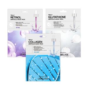 [르베라쥬] 면세점 입점 셀룰로오스 원단 트룰리 앰플 마스크팩 20매입 3종 택1