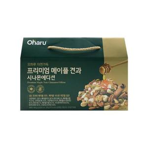 오하루 자연가득 프리미엄 메이플 견과 시나몬 에디션 20g x 20개입 x 1박