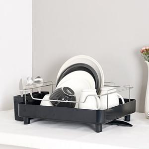 [리빙해피] 자동물빠짐식기건조대 1단