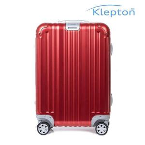 [클렙튼]풀메탈 알루미늄 여행용캐리어 레드 21인치
