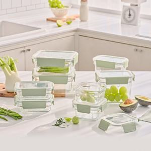 글라스락 스마트퓨어 릴렉스그린 13조 세트