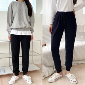 ★2종 세트★ 매직 스판 밴딩 베이직 조거팬츠_1719