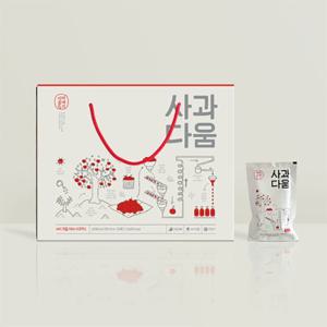 [시골이야기] 사과다움 사과주스 사과즙 저온착즙주스 국내산 당도보장 120mlX50팩