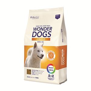 원더독스 진도 강아지사료 10kg (1세이상)