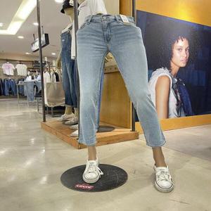 [리바이스][리바_이스] 여성 312 슬림 쿨맥스 여름 청바지 스카이 블루 (21166-176) (P002093160)