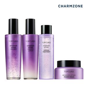참존 탑클래스 8세대 어드밴스드 리프팅 기초세트 4종(스킨+로션+파워크림+트리트먼트)