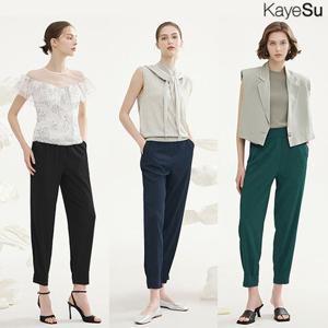 (런칭가69,900)[케이수] 25SS 썸머 쿨 에어홀 플리츠 팬츠 3종