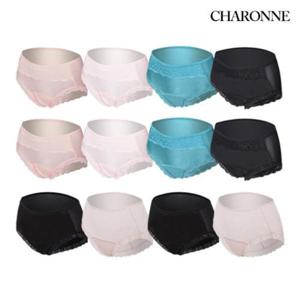 [더블유쇼핑]샤론느 풍기인견 쿨 안심팬티 6종+6종 완벽 더블구성