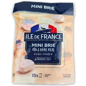 [코스트코] 일드프랑스 미니 브리 치즈 375g(25g x 15ea) new