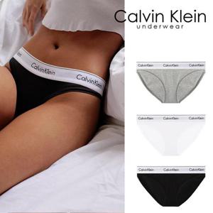 [캘빈클라인 언더웨어]CK 여성 아이콘 코튼 삼각팬티 QF8520 3종 택1