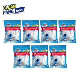 [크린팡] 화장실 욕실 청소 변기클리너 리필 브러쉬 84개(6+1팩)