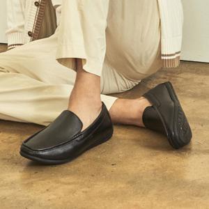 [정상가 159,000원] 엘칸토 남성 캐쥬얼 플렉시블 로퍼 2cm LCMC93M313