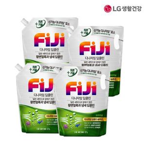 [LG생활건강] 피지 디나자임 딥클린 오리지널 2L x4개(총8L 리필)