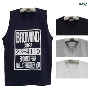 SMJ472 남자 민소매 티셔츠 면 나시티 민소매티 공용