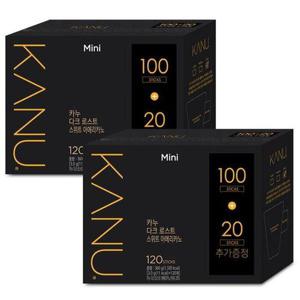 갤러리아_카누 미니 다크 스위트 아메리카노 120Tx2개