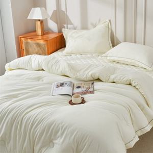 까드리아 오코텍스 광발열 온열 극세사 차렵이불 (퀸/킹)3종 이불1+패드1+베개커버2