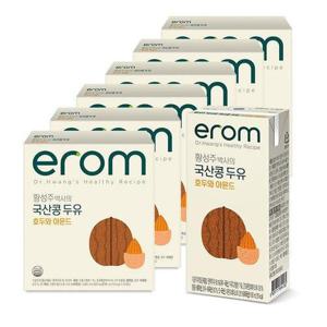 갤러리아_[이롬] 황성주 국산콩 두유 호두와 아몬드 96팩 (190ml x 16팩 x 6