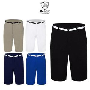 [제로골프][BENEST] 베네스트 베네스트 남성용 무지 샤방 스판반바지 Model No_N2-3G041