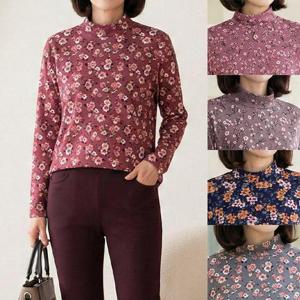 [엄마옷 로즈맘] 순정꽃반목피치기모티셔츠