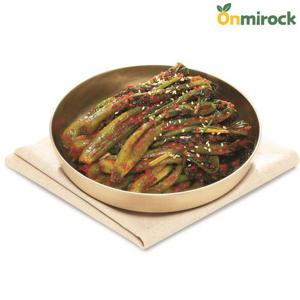 온미락 순천 개랭이 홍갓김치 2Kg 100% 국내산