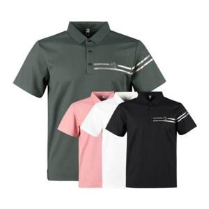 [보스케]MARIO 남자 여름 골프웨어 골프 무지 카라티 반팔 티셔츠 L2542