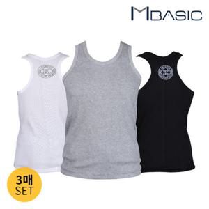 [맨즈베이직] K 망고 골지나시 3매세트/남성런닝/남성나시