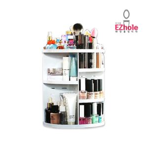 TV홈쇼핑 이지홀화장품정리대 (2개) 이지홀 회전식 정리함