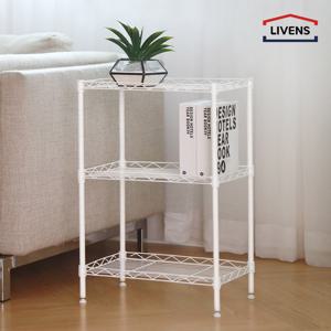 리벤스 화이트 메탈랙 철제선반 450 3단