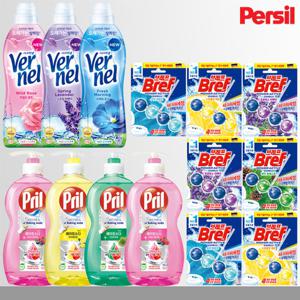 브레프 7개, 프릴 750ml 4통, 버넬 0.9L 3통(랜덤배송)